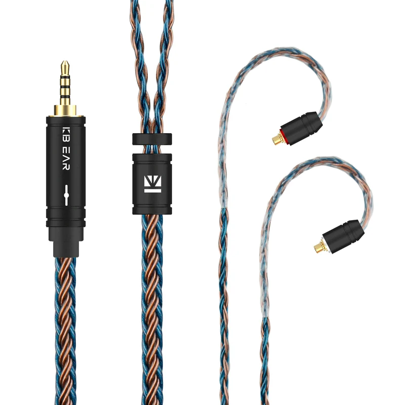 【KBEAR ST16】16 Cores 5N OCC Silver-plated Upgrade Cable 1.2M Long