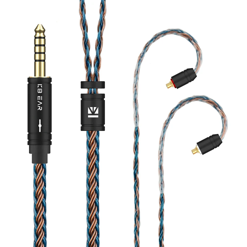 【KBEAR ST16】16 Cores 5N OCC Silver-plated Upgrade Cable 1.2M Long