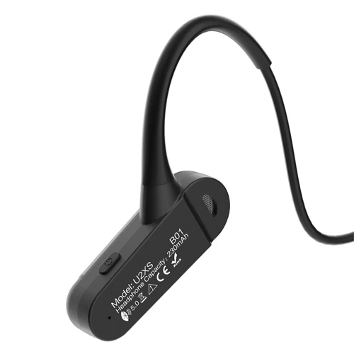 DUDAO U2XS AIR CONDUCTION WIRELESS SPORTS HEADPHONES BLACK