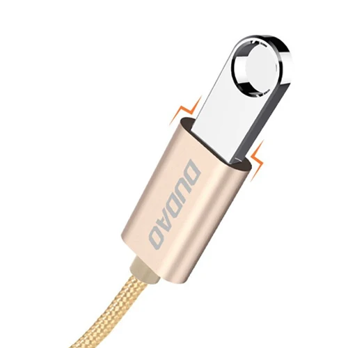 DUDAO OTG USB 2.0 TO USB TYPE C ADAPTER CABLE GRAY L15T