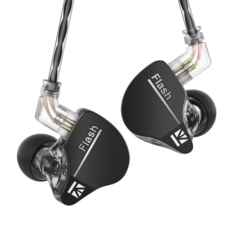 【KBEAR Flash——Clearance】1DD 1BA Hybrid in ear Monitors Headphones IEM Earphones