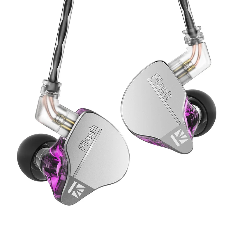 【KBEAR Flash——Clearance】1DD 1BA Hybrid in ear Monitors Headphones IEM Earphones