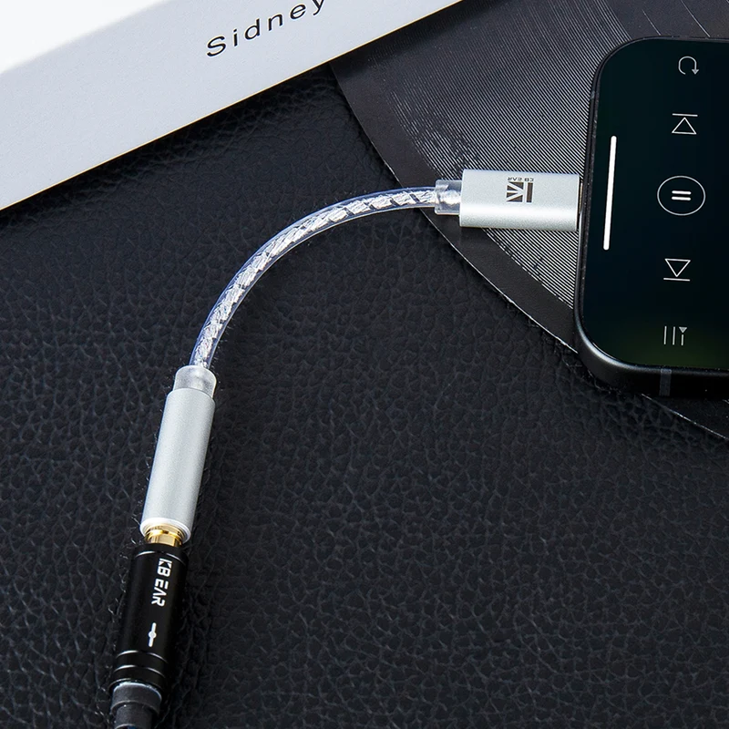 【KBEAR TC12——Clearance】Type-C to 3.5mm Earphone Adapter, HIFI Sound Quality, Easy Connection