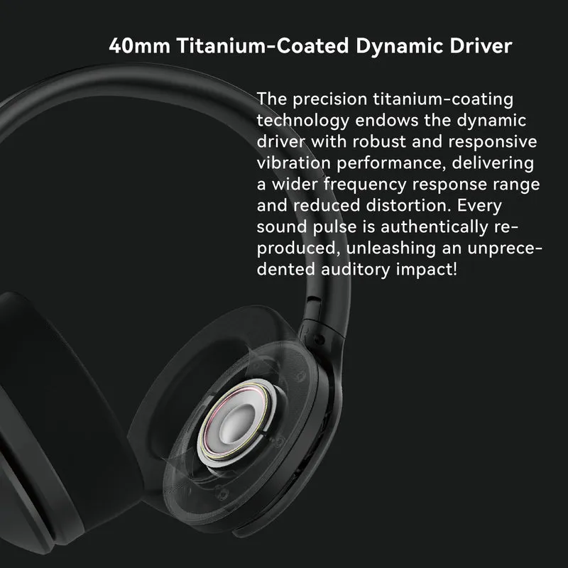 【TINHIFI CHRONOS】40MM Titanium-coated Dynamic Drivers Immersive Movie Games Headsets