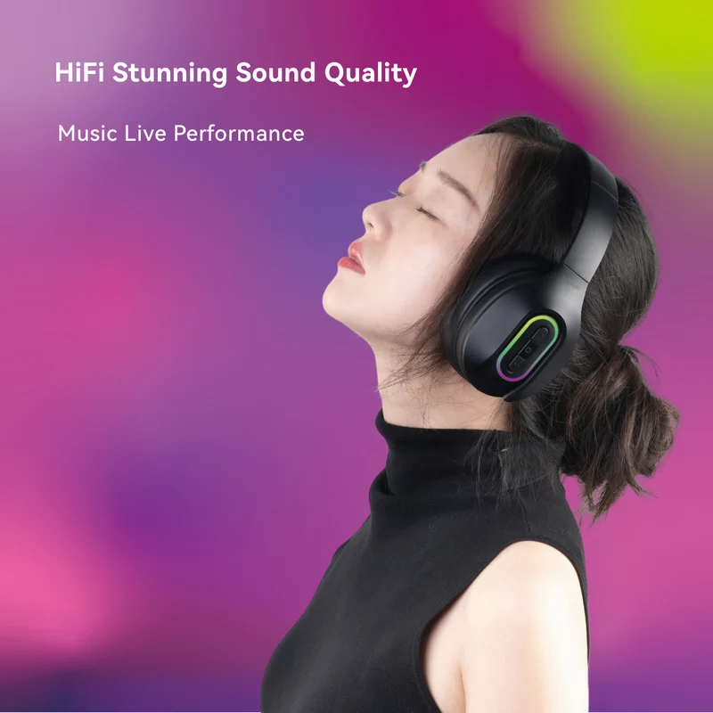 【TINHIFI CHRONOS】40MM Titanium-coated Dynamic Drivers Immersive Movie Games Headsets