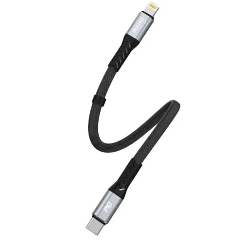 DUDAO L10P USB TYPE C - LIGHTNING PD20W 0.23M BLACK L10P