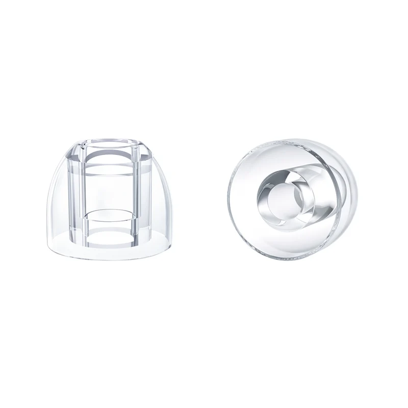 【KBEAR KT01——Clearance】 Liquid Silicone Eartips Skin Friendly Clear
