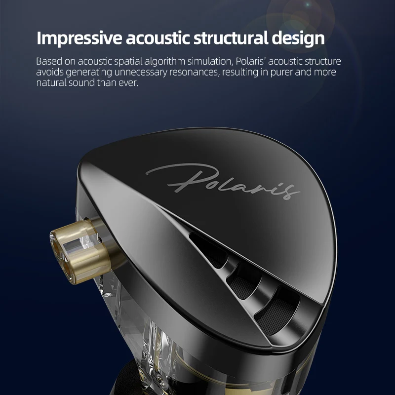 【CCA Polaris】Dual Cavity Dynamic Driver In Ear Monitors IEM Earphones