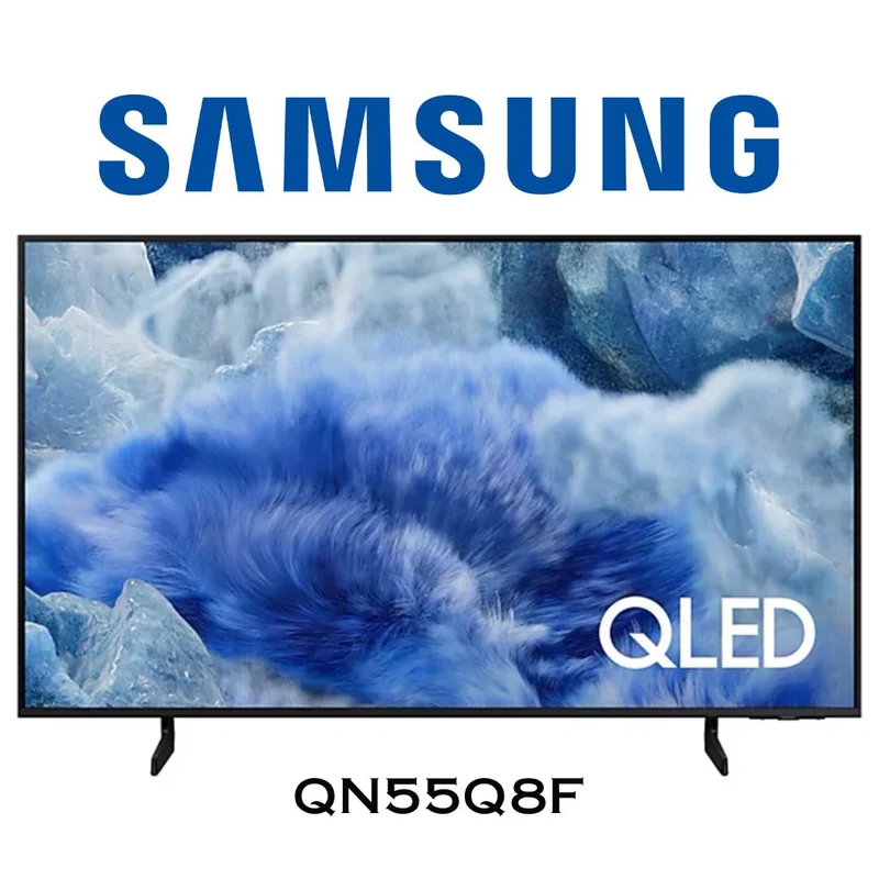 Samsung QN55Q8F - Téléviseur 55'', 4K UltraHD, 120Hz, Quantum HDR+, Processeur Q4 AI