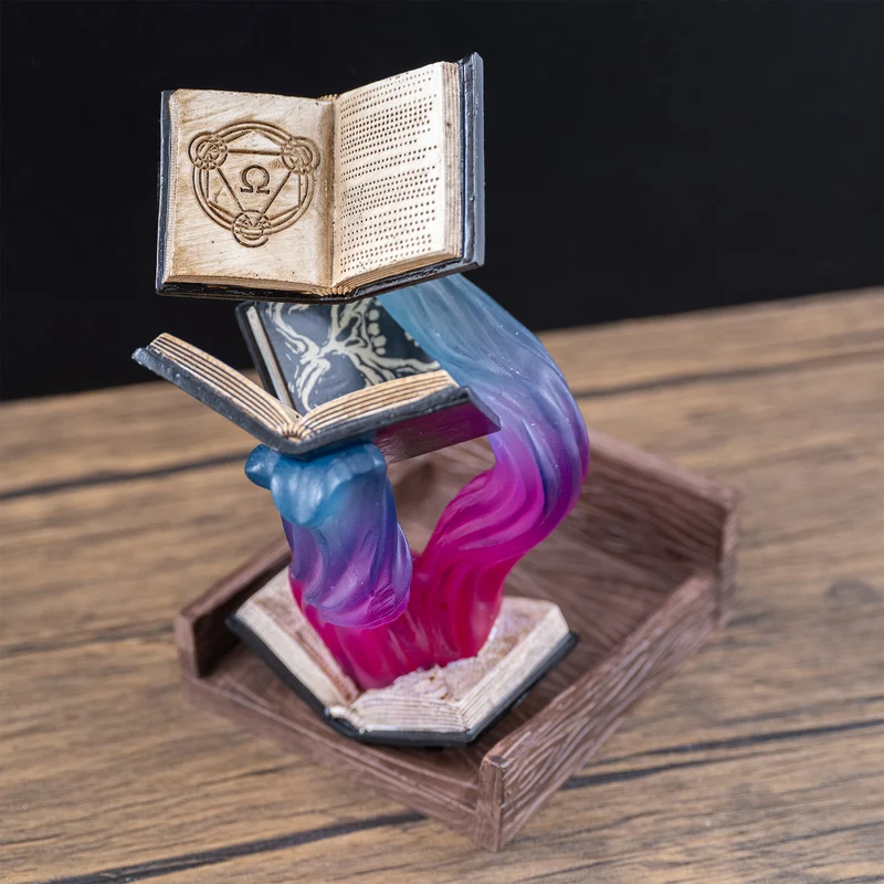Tour de Dés Magique - Livres de Sorts avec Plateau de Dés