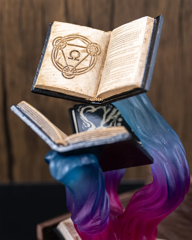 Tour de Dés Magique - Livres de Sorts avec Plateau de Dés