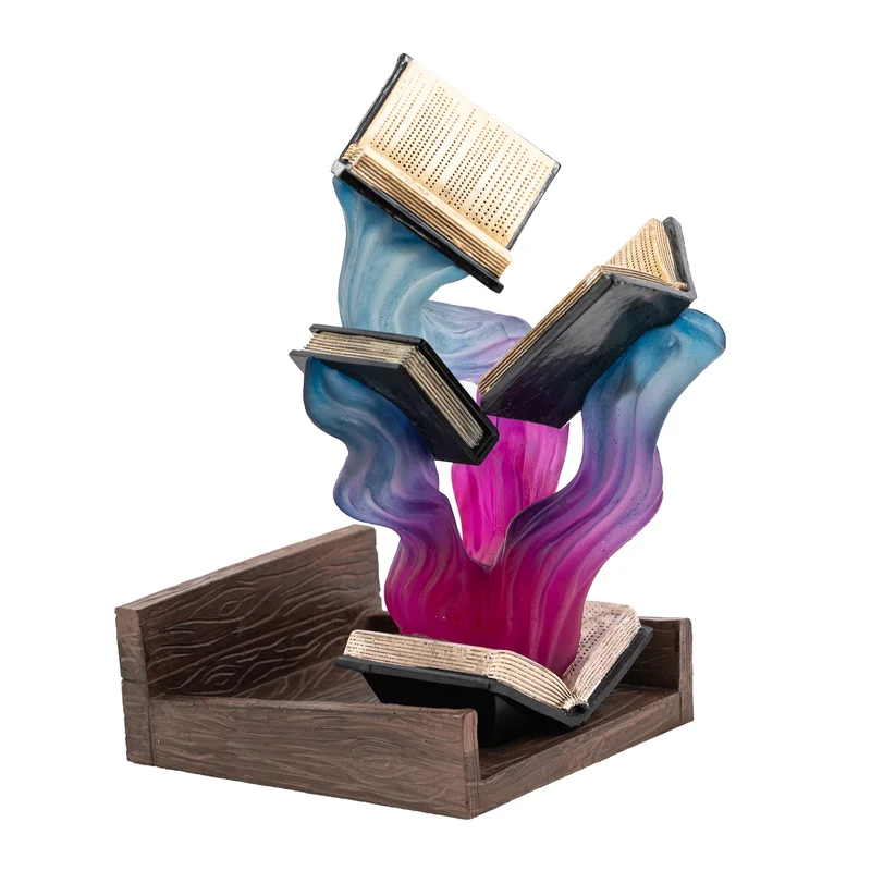 Tour de Dés Magique - Livres de Sorts avec Plateau de Dés