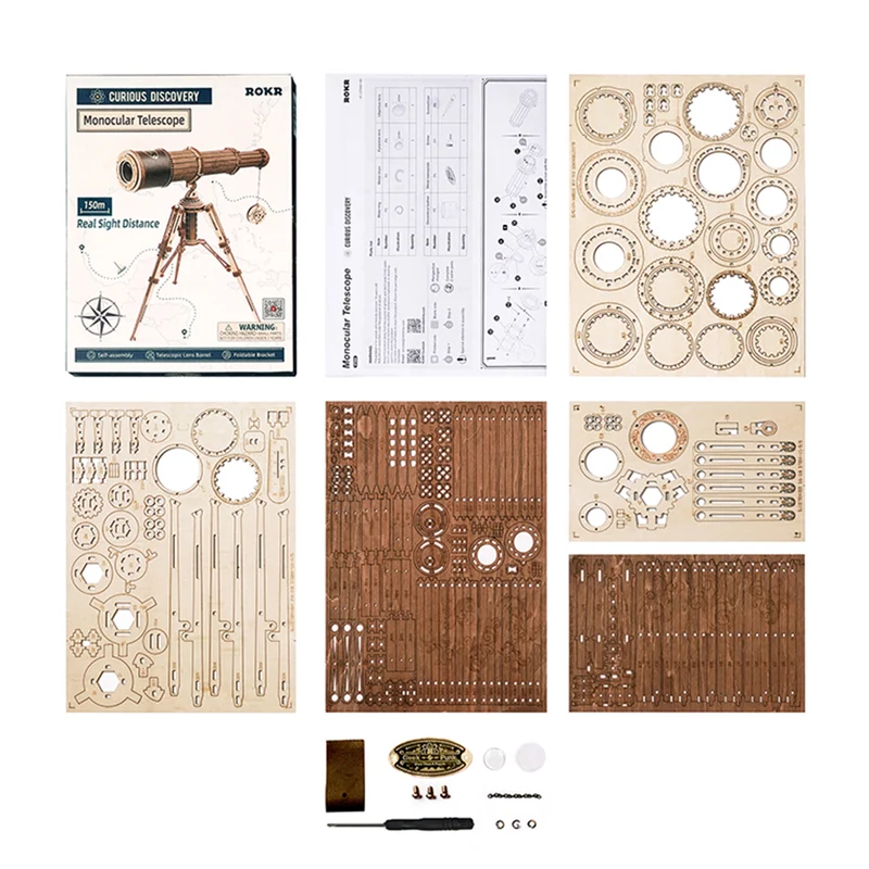 Télescope marin kit de construction en bois