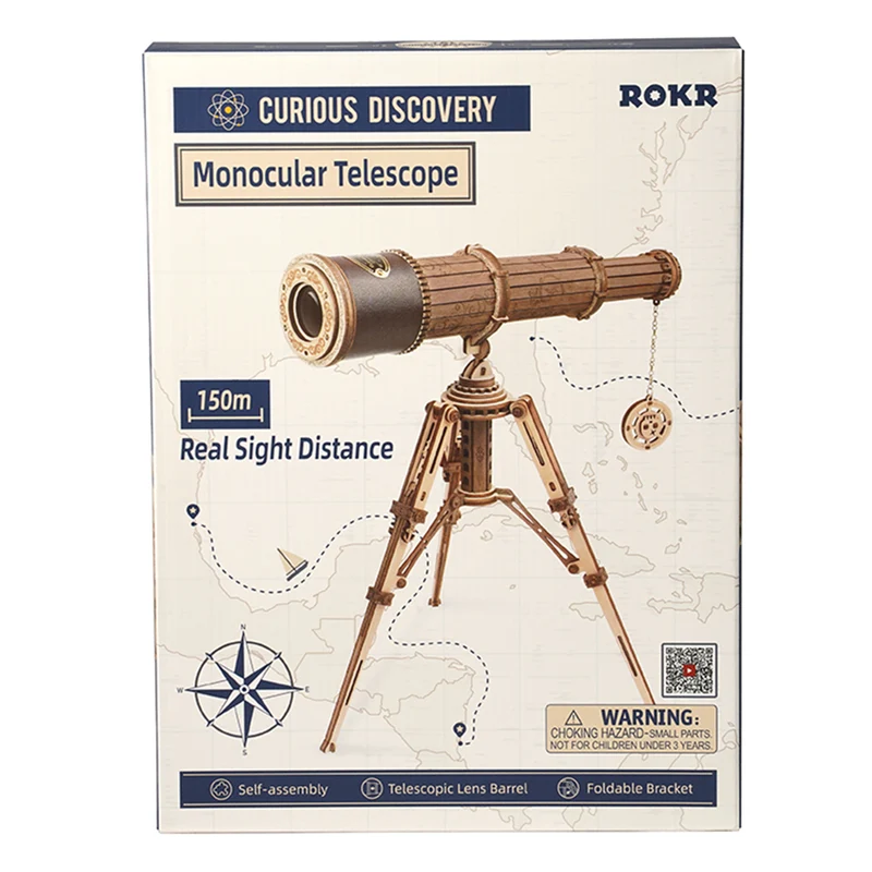 Télescope marin kit de construction en bois