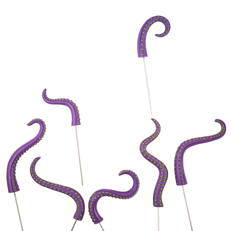 Décoration Pot de Fleurs Tentacules - Décor Horreur avec Tentacules de Poulpe
