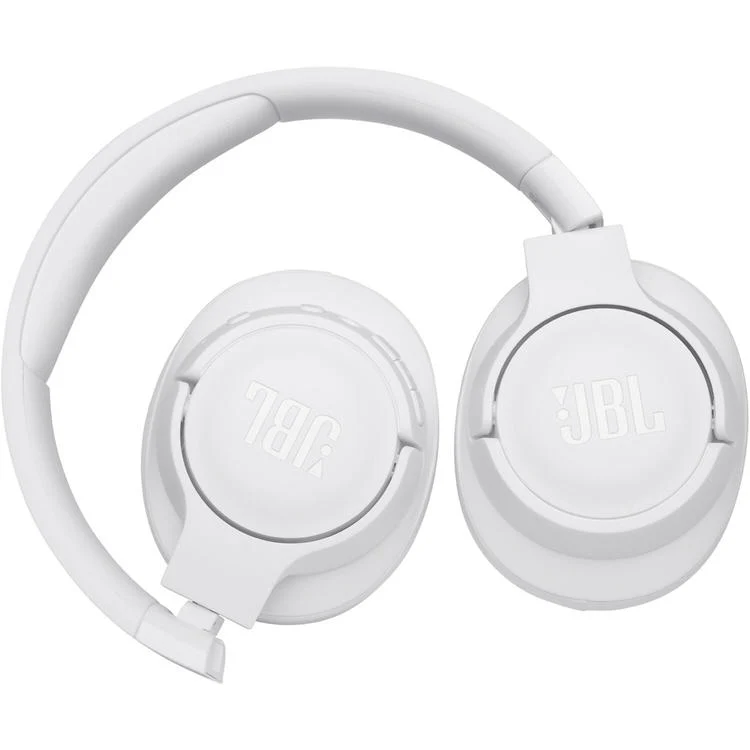 JBL Tune 760BTNC | Écouteurs sans fil supra-auriculaires - Bluetooth - Annulation active du bruit - Appairage rapide - Pliable - Blanc