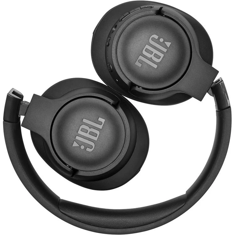 JBL Tune 760BTNC | Écouteurs sans fil supra-auriculaires - Bluetooth - Annulation active du bruit - Appairage rapide - Pliable - Noir