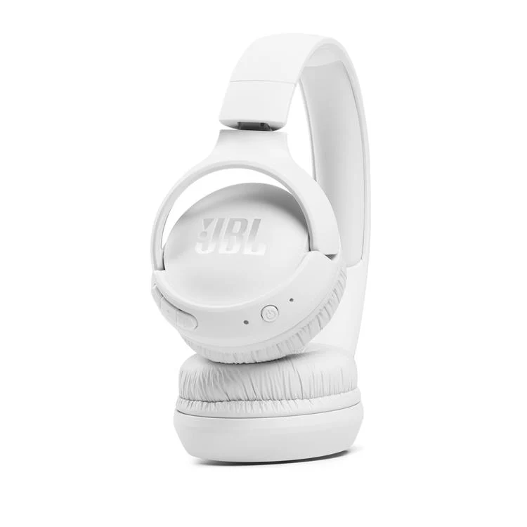 JBL Tune 510BT | Casque supra-auriculaire sans fil - Bluetooth 5.0 - Connexions multipoints - Blanc