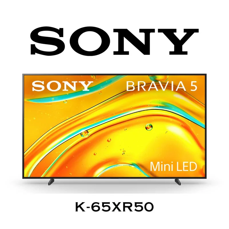 Sony Bravia 5 K-65XR50 : Téléviseur MiniLED 4K, 65'' 120 Hz