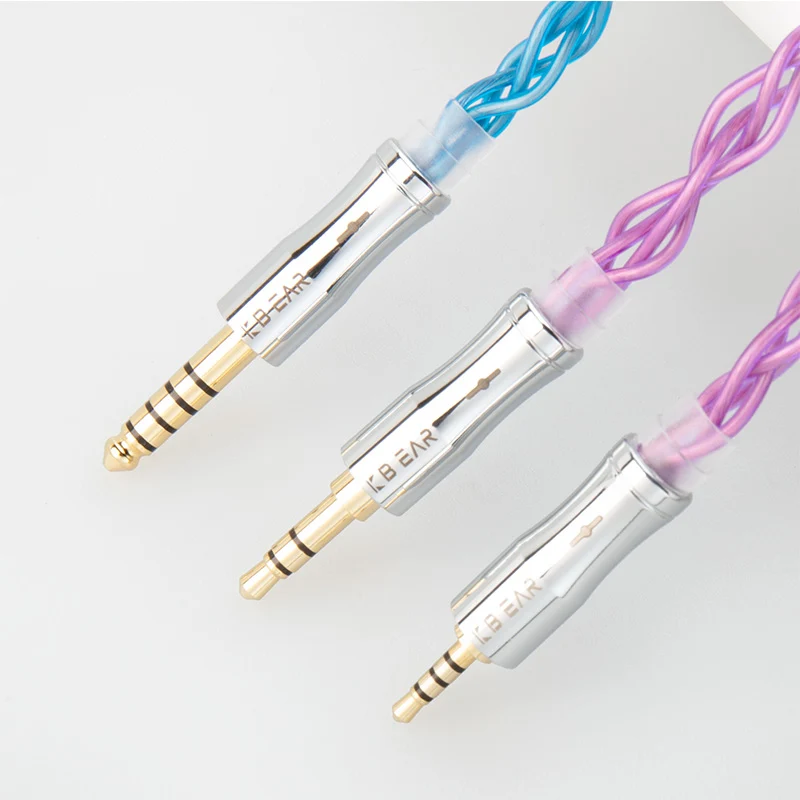 【KBEAR Glory——Clearance】4-Core 6N OCC Single Crystal Copper Upgraded Cable 1.2m Long