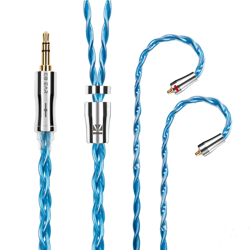 【KBEAR Glory——Clearance】4-Core 6N OCC Single Crystal Copper Upgraded Cable 1.2m Long