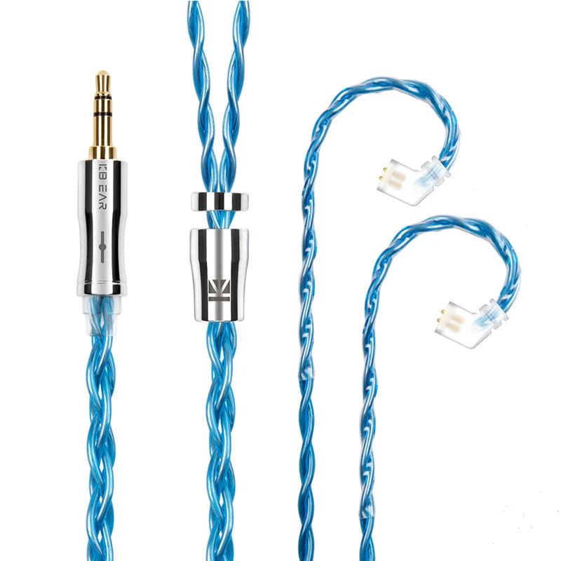 【KBEAR Glory——Clearance】4-Core 6N OCC Single Crystal Copper Upgraded Cable 1.2m Long