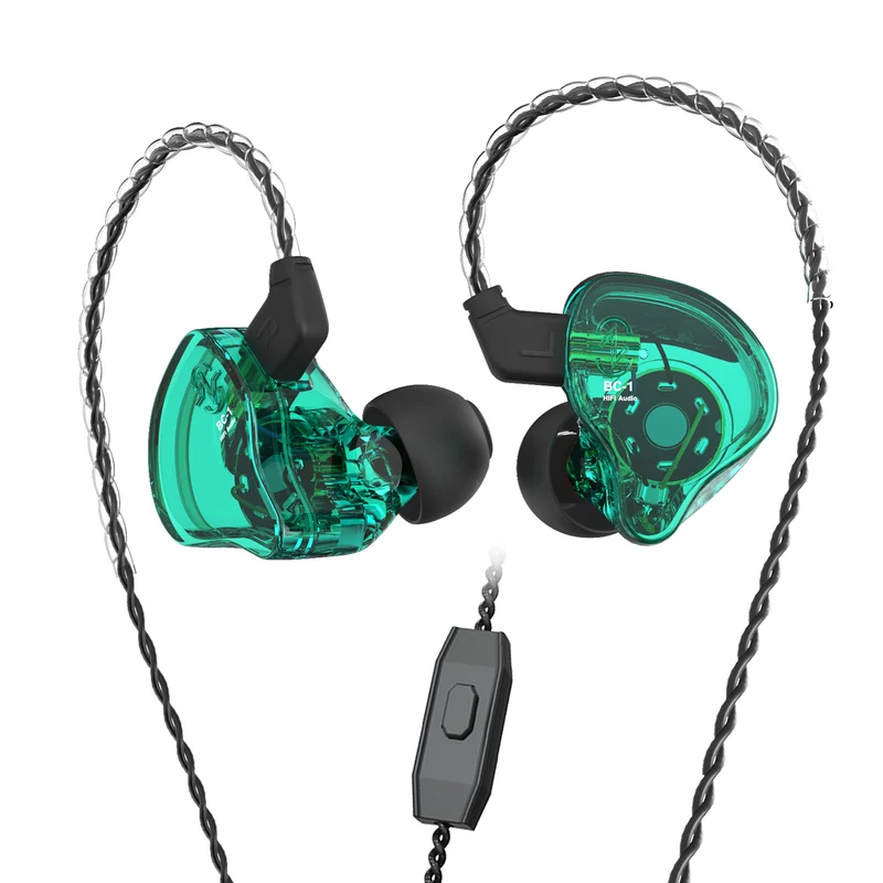 【CCZ Melody】1DD + 1BA Hybrid In Ear Monitor Headphone HiFi Earphones