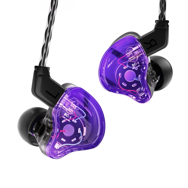 【CCZ Melody】1DD + 1BA Hybrid In Ear Monitor Headphone HiFi Earphones