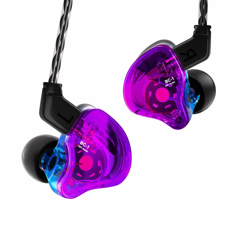 【CCZ Melody】1DD + 1BA Hybrid In Ear Monitor Headphone HiFi Earphones