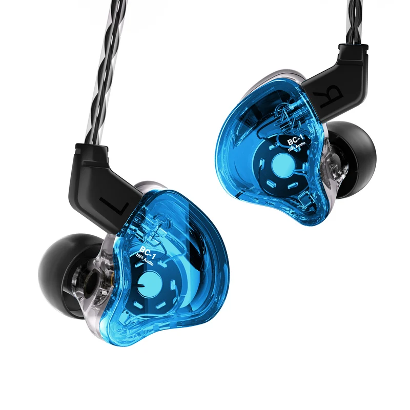 【CCZ Melody】1DD + 1BA Hybrid In Ear Monitor Headphone HiFi Earphones