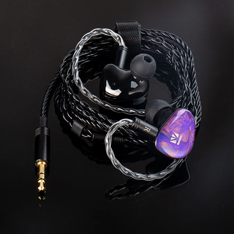【KBEAR KB02】Beryllium-plated Dynamic Driver Super Bass Bone Conduction in Ear Monitor Headphones