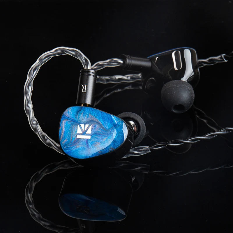 【KBEAR KB02】Beryllium-plated Dynamic Driver Super Bass Bone Conduction in Ear Monitor Headphones