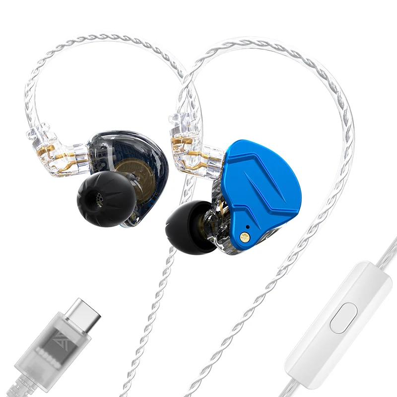 【KZ ZSN Pro X】1BA 1DD Hybrid in Ear Monitors IEM Earphones Wired Gaming Earbuds