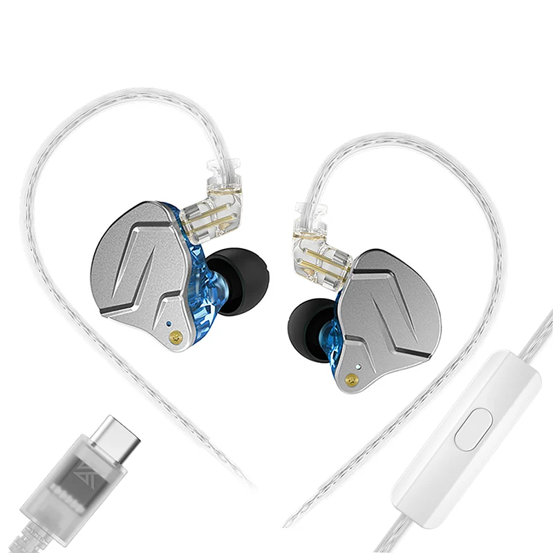 【KZ ZSN Pro】Hybrid 1DD 1BA In Ear Monitors IEM Earphones Wired Gaming Earbuds