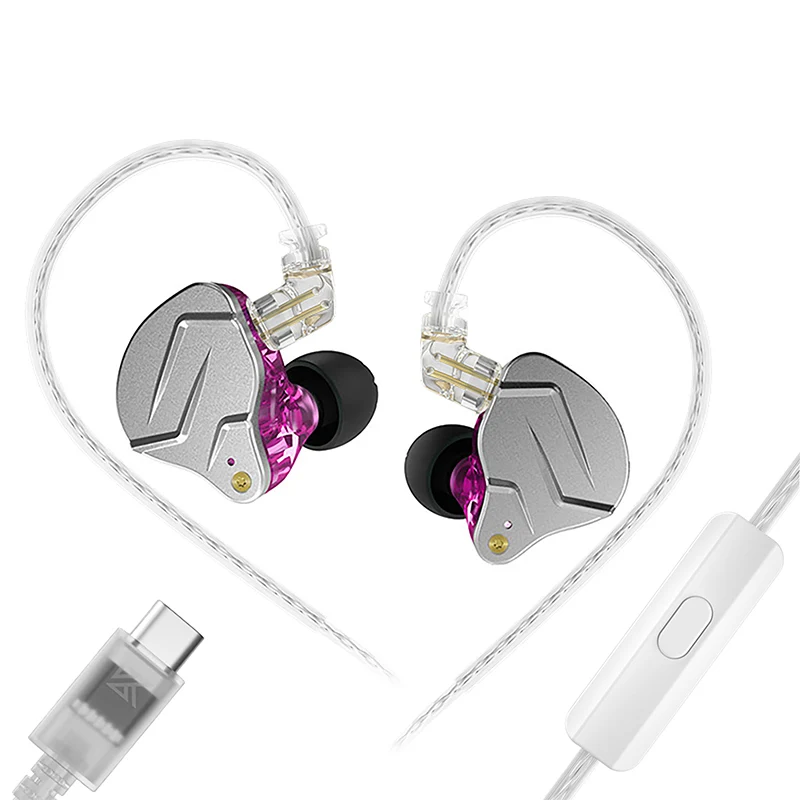 【KZ ZSN Pro】Hybrid 1DD 1BA In Ear Monitors IEM Earphones Wired Gaming Earbuds