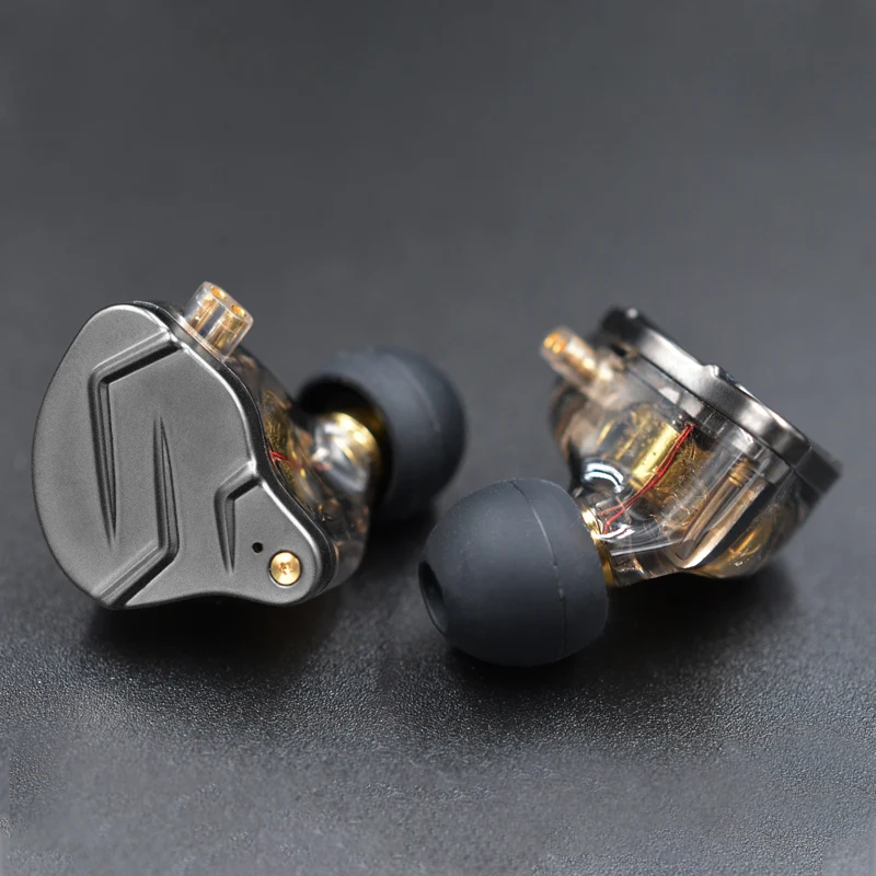 【KZ ZSN Pro】Hybrid 1DD 1BA In Ear Monitors IEM Earphones Wired Gaming Earbuds