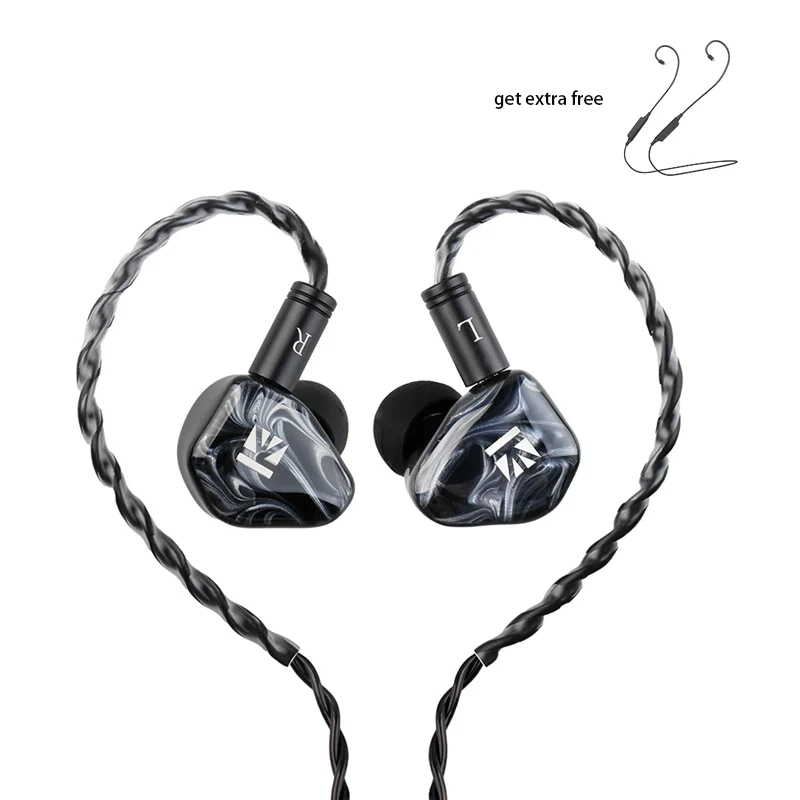 【KBEAR KB01】10MM Beryllium Diaphragm Dynamic Drivers in Ear Monitors Earphone