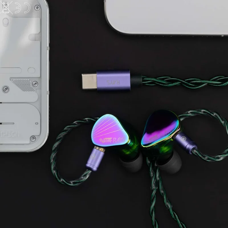 MOONDROP Rays DSP Gaming IEM With Type-C Plug