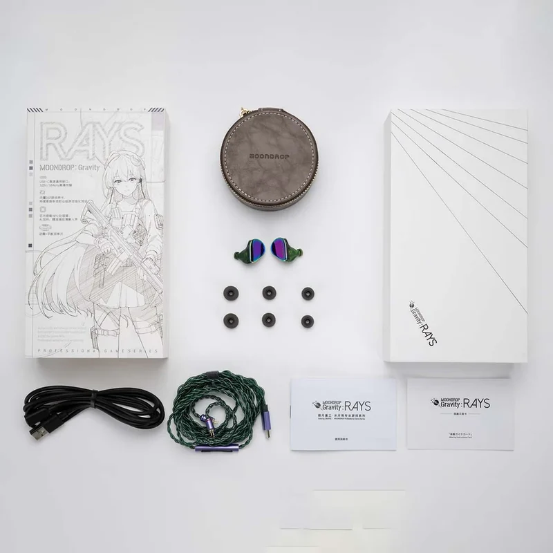 MOONDROP Rays DSP Gaming IEM With Type-C Plug