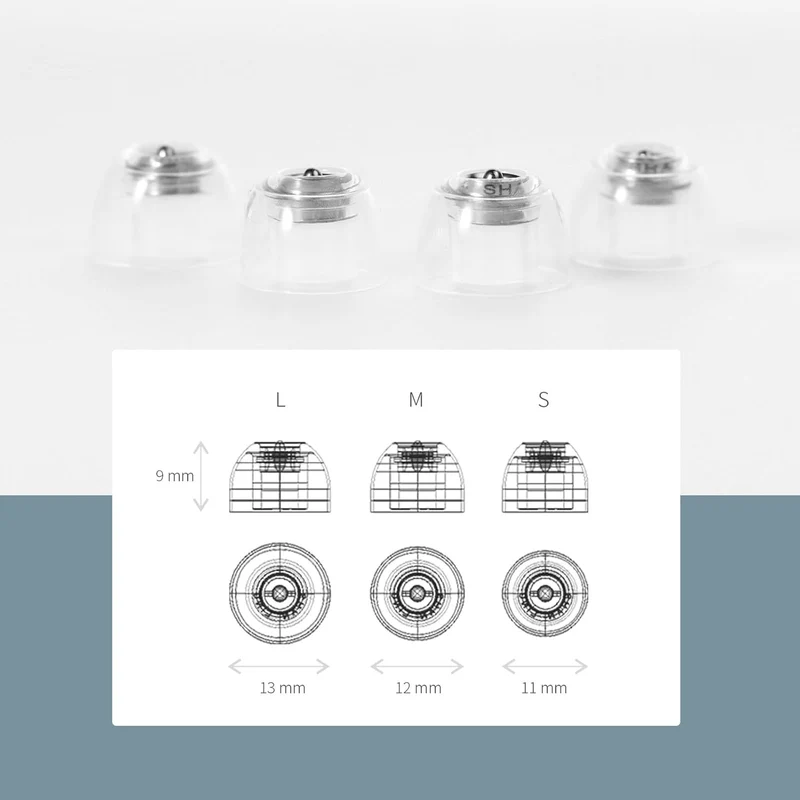 Shanling SE100 Silicone Eartips For IEMS