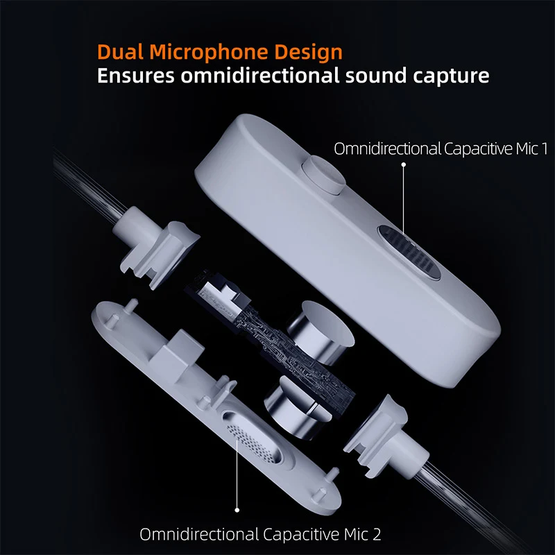 KZ M2 Cable with Dual Built-in Mic for IEMs