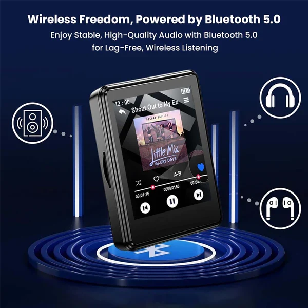 AUDIOCULAR M01 Portable Mp3 Music Player With FM & Built-in Speaker