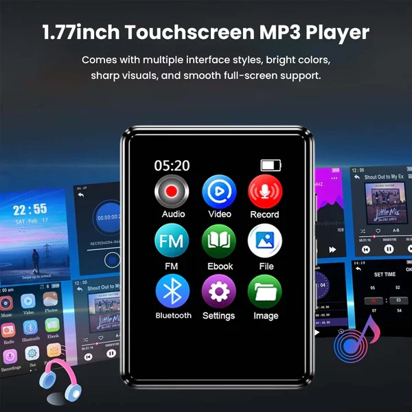 AUDIOCULAR M01 Portable Mp3 Music Player With FM & Built-in Speaker