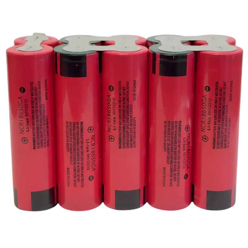 Batterie 5S2P Li-ion 18V / 21V 7Ah – 10x18650 avec pattes à souder