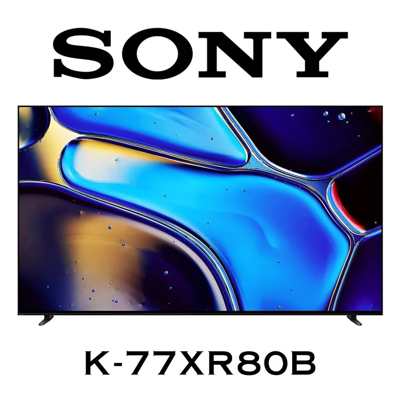 Sony K77XR80B - Téléviseur BRAVIA 8, Processeur XR, OLED, 4K-UHD, HDR, 120Hz, 77''