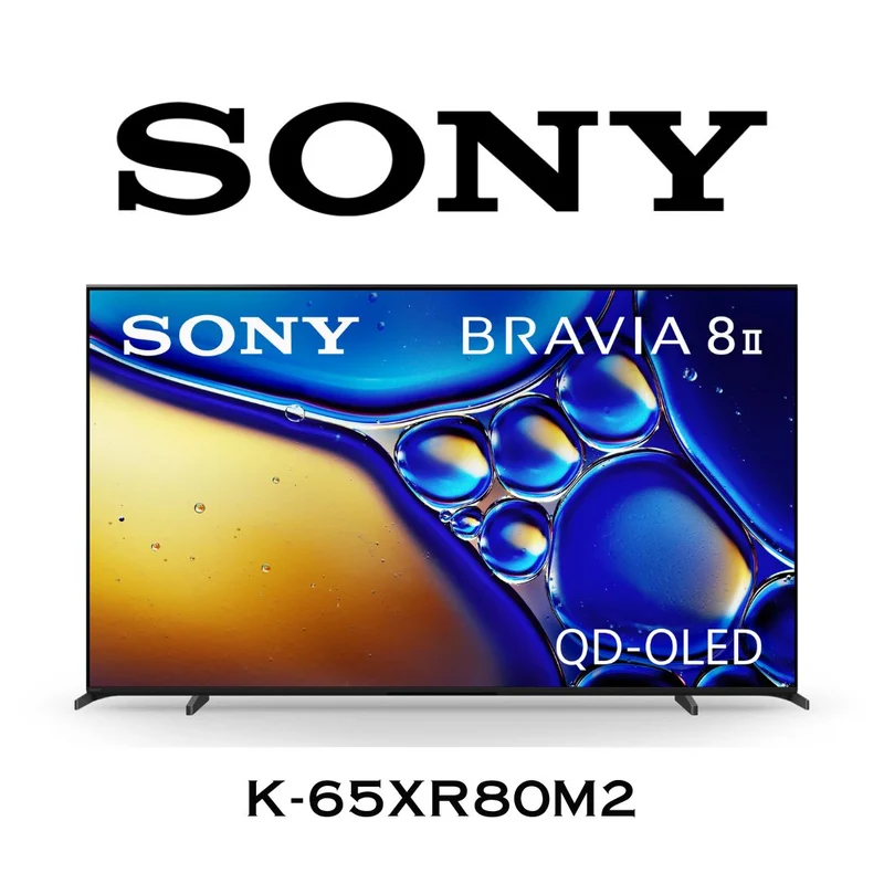 Sony BRAVIA 8 II K-65XR80M2 : téléviseur QD-OLED 4K 65''