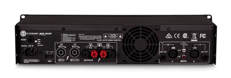 Crown XLS 1502 | Amplificateur de puissance à deux canaux, 525 W à 4 Ω