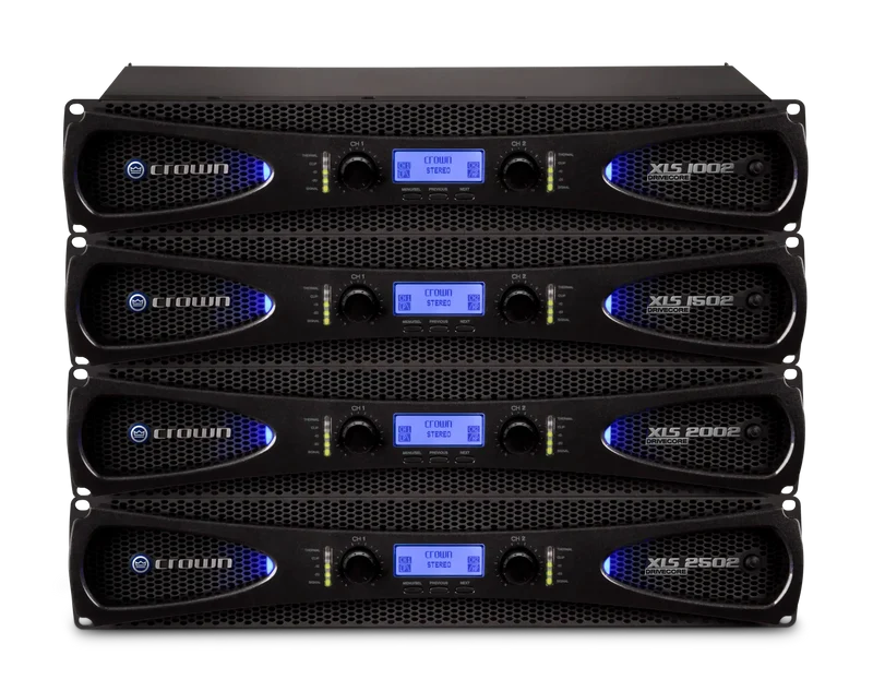 Crown XLS 1502 | Amplificateur de puissance à deux canaux, 525 W à 4 Ω