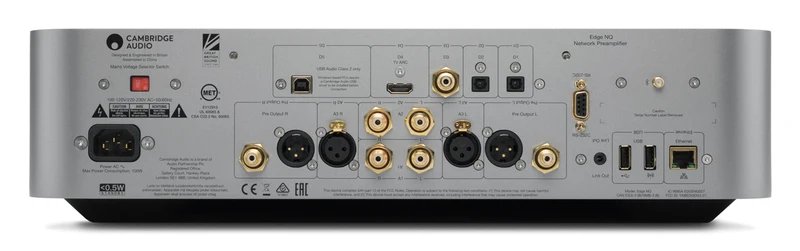 Cambridge Audio EDGE NQ - Lecteur réseau/Préamplificateur (Occasion)
