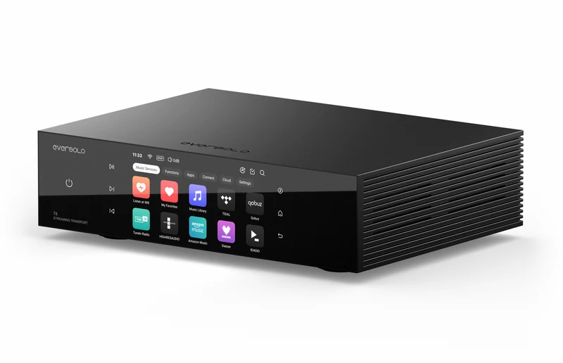 EverSolo T8 – Transport réseau haut de gamme pour audiophiles exigeants